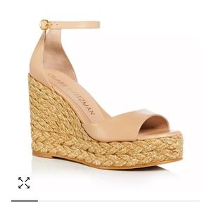 Stuart Weitzman Espadrille Wedge Sandal